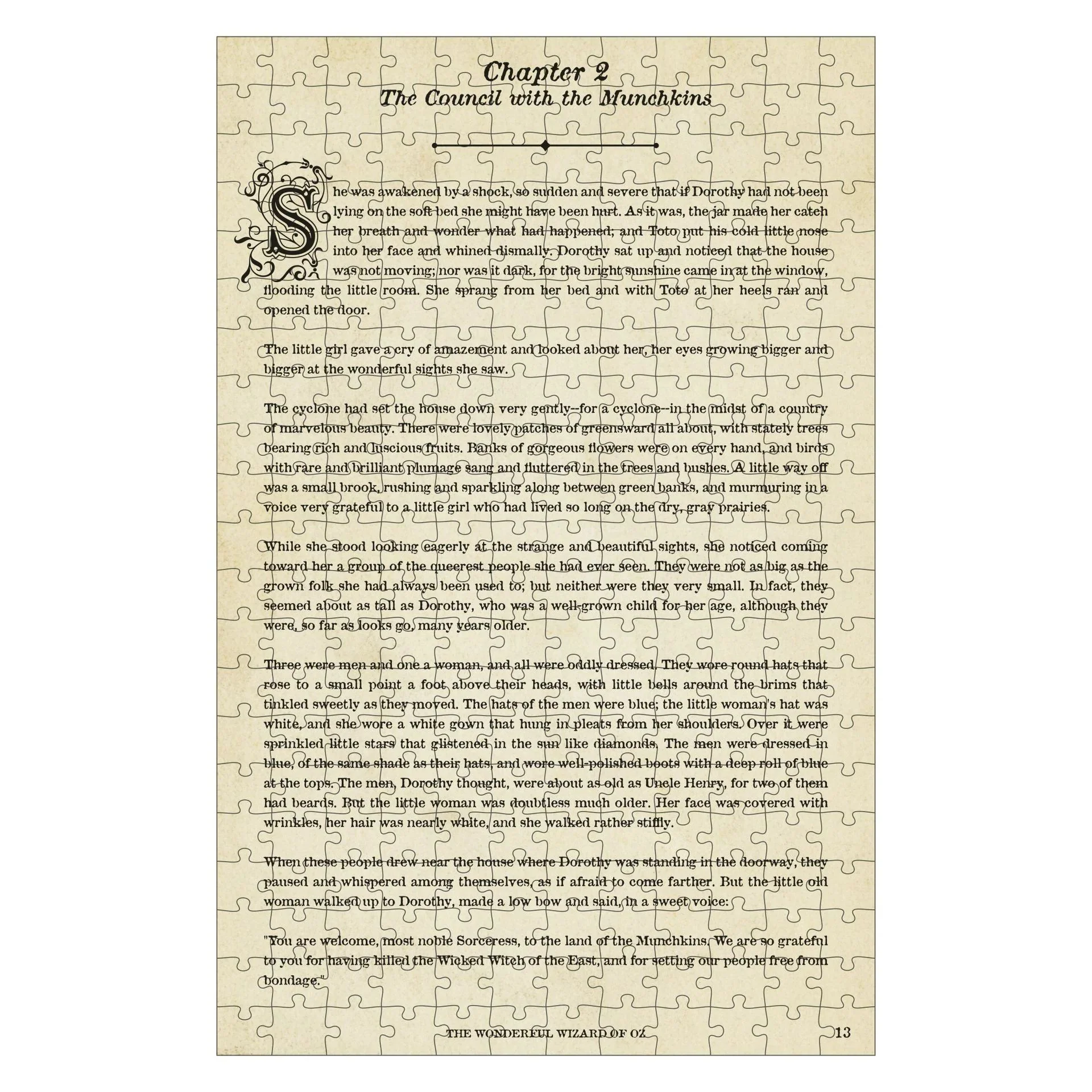 Wizard of Oz Jigsaw Library Puzzle - Image 3